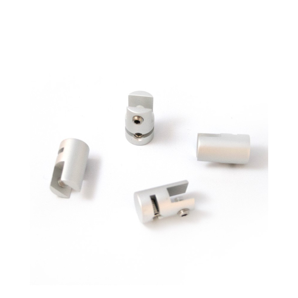 PAQUETE DE 4 UNIDADES DE CLIP DE ALUMINIO