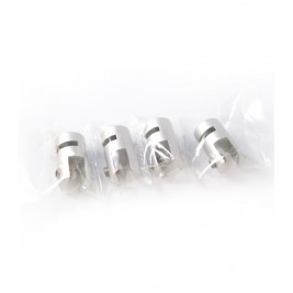 4X PAQUET DE CLIPS EN ALUMINIUM