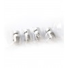 4X PAQUET DE CLIPS EN ALUMINIUM