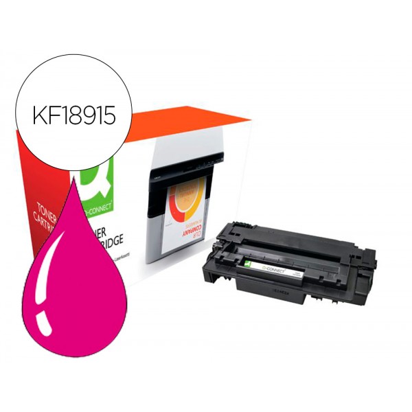 Toner compativel q connect canon lbp710m i sensys lbp 710 712 magenta 10000 paginas