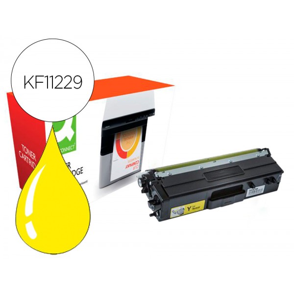 Toner compativel q connect brother tn910y hl l9310 amarelo 9000 paginas