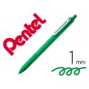 Esferografica pentel izee ponta de 10mm retratil cor verde