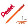 Esferografica pentel izee ponta de 10mm com tampa laranja