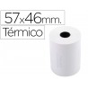 Rolo de calculadora exacompta termico 57 mm x 46 mm 55 g m2