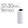 Rolo de calculadora exacompta termico 57 mm x 30 mm 55 g m2