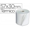 Rolo termico para impressora 57x30x11 mm 58 gr