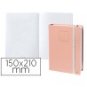 Caderno quo vadis life journal infinite dots pontos 15x21 cm 224 folhas capa rosa