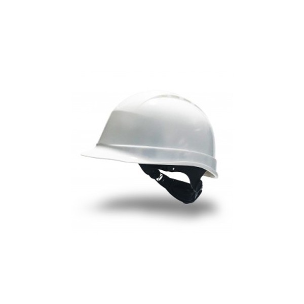 Capacete faru de protecao polietileno com 6 pontos ventilado cor branco