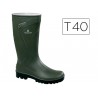 Bota deltaplus de seguranca jouca pvc verde formato 40