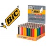 Isqueiro bic maxi j26 expositor de 50 unidades cores sortidas