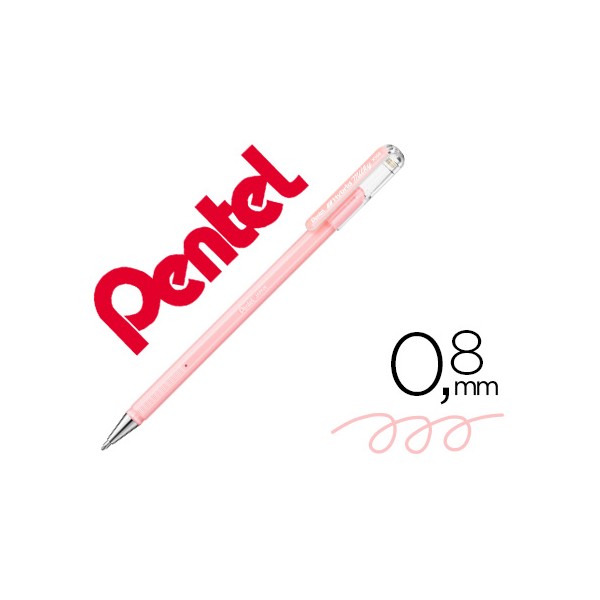 Roller pentel k108 rosa pastel 08 mm