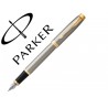 Caneta parker pk im metal cepillado gt