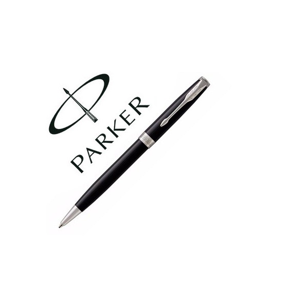 Esferografica parker sonnet lacada preto ct