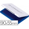 Almofada para carimbo q connect 90x55 mm azul