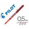 Marcador pilot roller v ball vermelho 05 mm