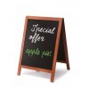 JD NATURA Slate easel| High quality varnished wood