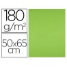 Cartolina liderpapel 50x65 cm 180 gr verde pistacho pack de 25 unidades