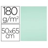 Cartolina liderpapel 50x65 cm 180 gr verde pack de 25 unidades