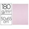 Cartolina liderpapel 50x65 cm 180 gr rosa pack de 25 unidades