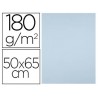 Cartolina liderpapel 50x65 cm 180 gr celeste pack de 25 unidades