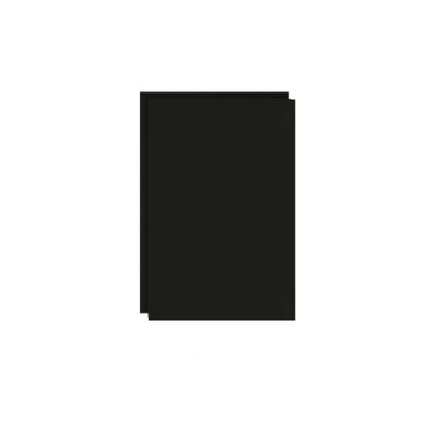Lot de 2 feuilles noires| pour présentoir à tréteaux