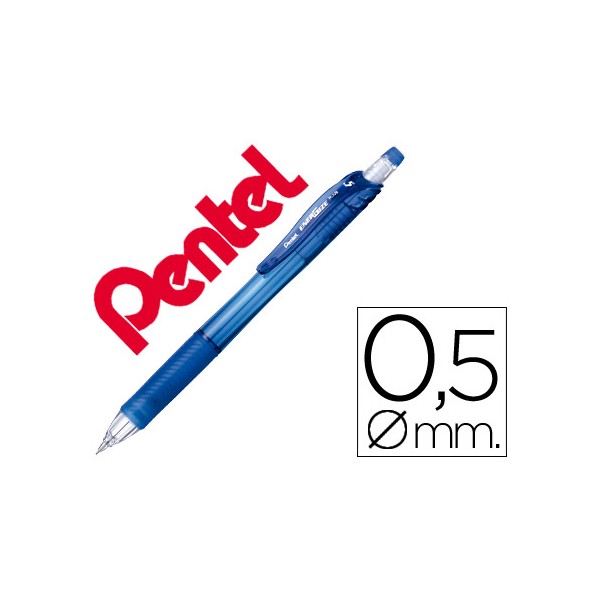 Lapiseira pentel energize x 05 mm azul