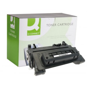 Toner q connect compativel hp ce390a para laser jet preta10000 pag