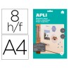 Papel magnetico apli branco din a4 para impressoras tinteiro pack de 8 folhas