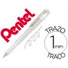 Roller pentel hybrid gel k230w ponta de 10 mm cor branco