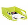 Tabuleiro de secretaria cep maxi de grande capacidade 386x270x115 mm plastico verde