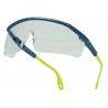 Oculos deltaplus de protecao policarbonato monobloque incoro cor cinza amarelas uv400