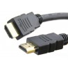 Cabo hdmi 14 mediarange comprimento 15m conetor 1 dourado 19 pinos conetor 2 dourado 19 pinos cor preto