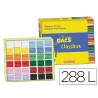 Lapis de cera dacs classbox caixa de 288 unidades 12 cores sortidas