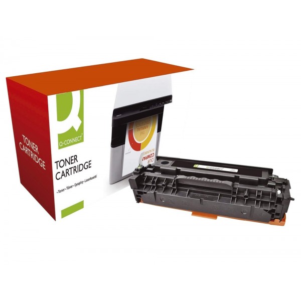 Toner q connect compativel hp cc530a para cor laserjet cp2520 cm2320 mfp 3000pag