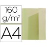 Classificador exacompta din a4 verde 160 gr com aba interior