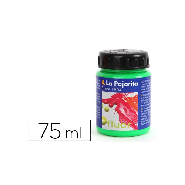 Pintura latex la pajarita f 06 verde cesped 25ml