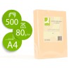 Papel de cor q connect din a4 80gr creme pack de 500 folhas