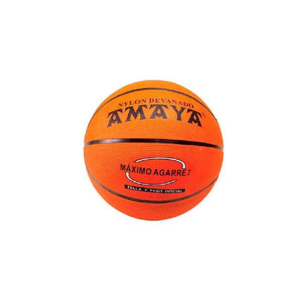 Bola amaya de basquetebol borracha laranja n 6