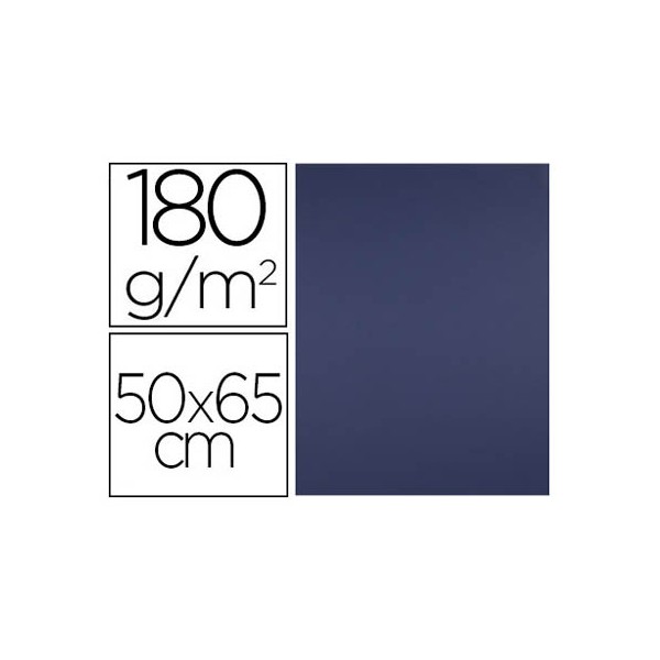 Cartolina liderpapel 50x65 cm 180 gr zafira pack de 25 unidades