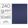 Cartolina liderpapel 50x65 cm 240 gr azul zafira pack de 25 unidades