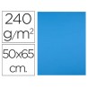 Cartolina liderpapel 50x65 cm 240 gr azul turquesa pack de 25 unidades