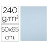 Cartolina liderpapel 50x65 cm 240 gr azul pack de 25 unidades