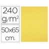 Cartolina liderpapel 50x65 cm 240 gr amarelo limon pack de 25 unidades