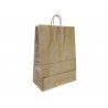 Bolsa kraft q connect natural asa retorcida 270x120x360 mm