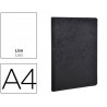 Caderno clairefontaine capa cartolina din a4 liso 96 folhas cor preto