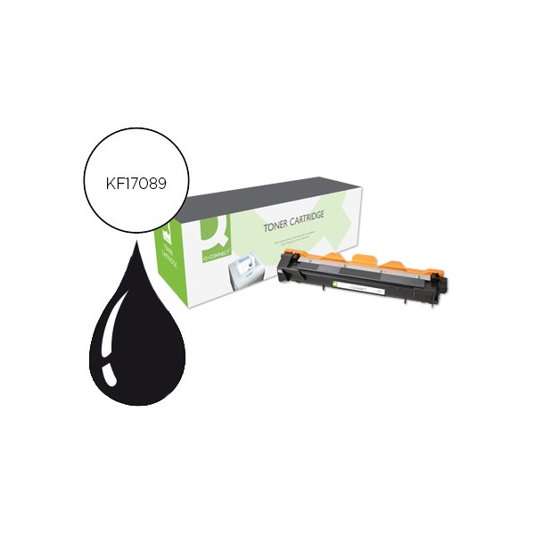 Toner q connect compativel brother tn1050 hl 1110 preto 1000 pag