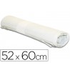 Saco de lixo domestico branco 52x60cm galga 70 rolo de 20 unidades