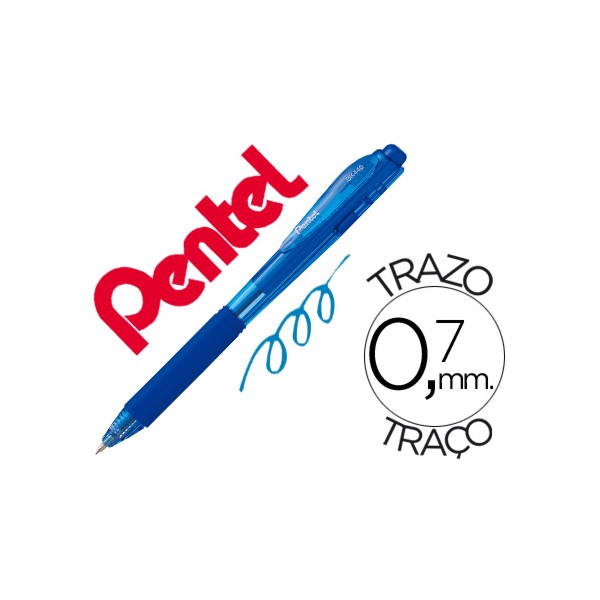 Esferografica retratil pentel bk440 azul