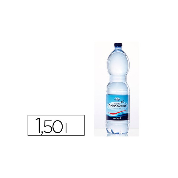 Agua mineral natural fuente primavera garrafa de 15l