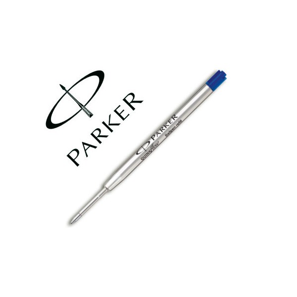 Recarga esferografica parker azul medio